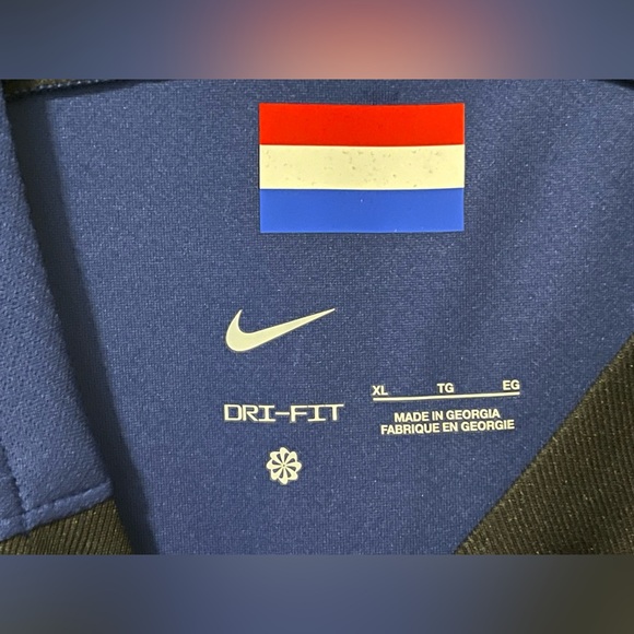 Netherlands Soccer Jersey 2022/23 Stadium Away Nike DN0693-455 Men’s Size XL NEW - Picture 7 of 9